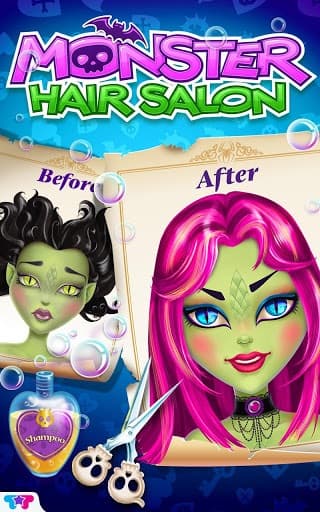 Monster Hair Salon screenshot 2