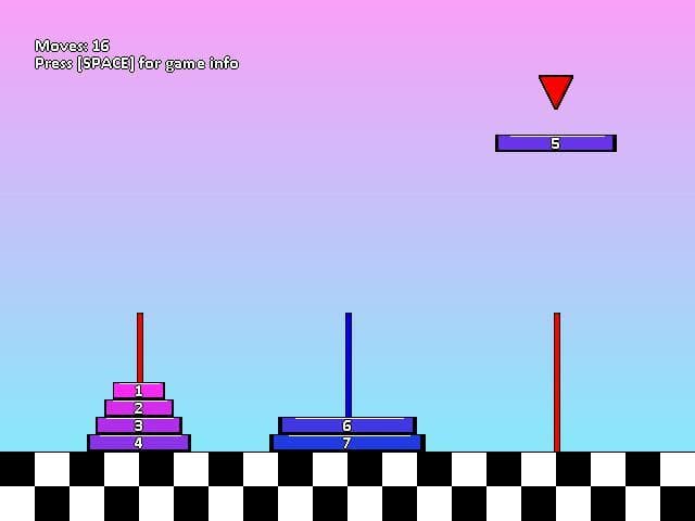 Towers of Hanoi (BurlapTheMonkey) screenshot 3