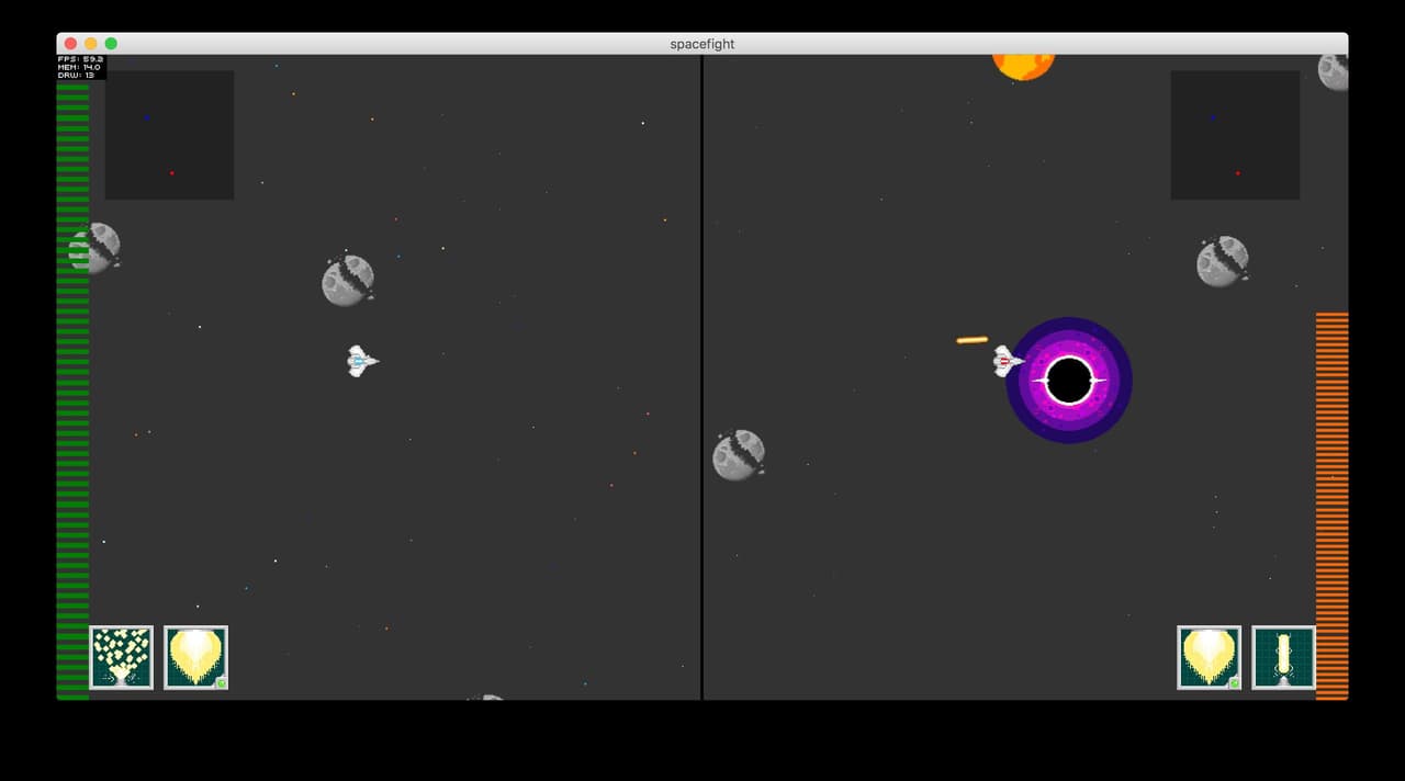 Spacefight (lukehut) screenshot 3