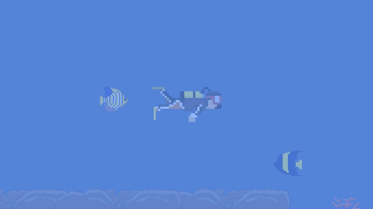Diving Sea Code - LD48 (Deeper and deeper) screenshot 2