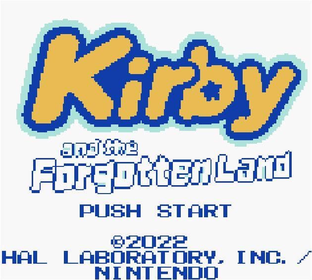 Kirby And The Forgotten Land (GBC) screenshot 2