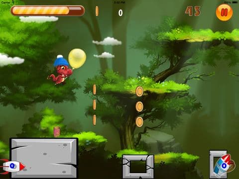 Cute Dragon Fire Age Jump: Country Escape