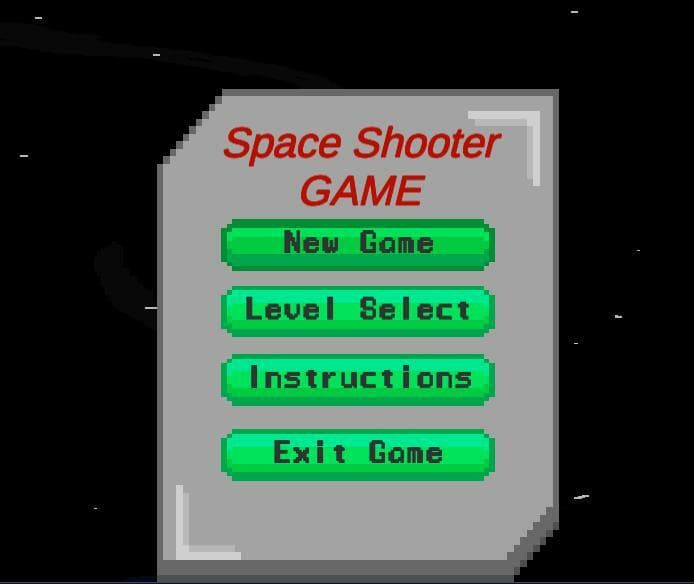 Space Shooter GAME (Eliana Kryeziu) screenshot 2