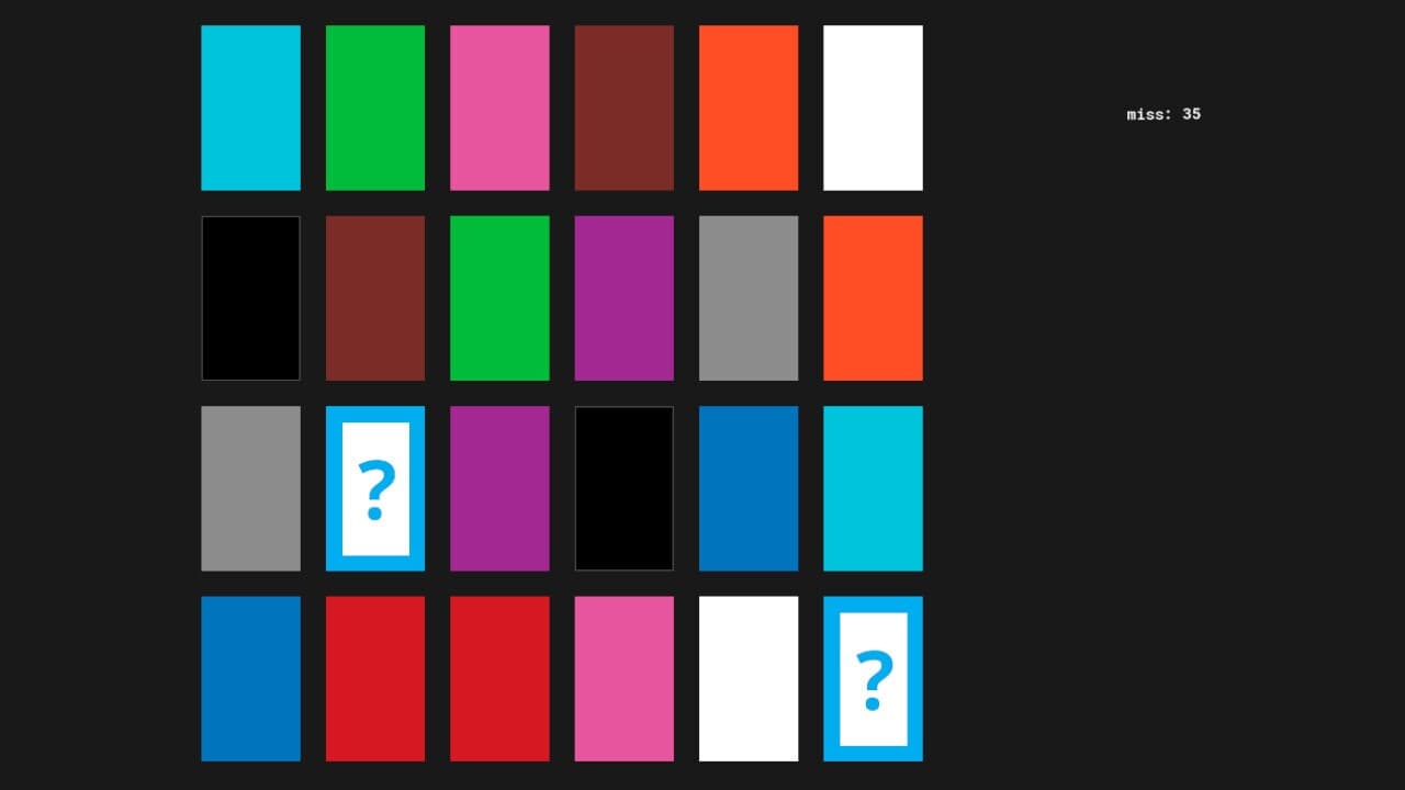 Color X Memory