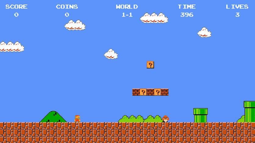 Super Mario Bros. (World 1-1) screenshot 3