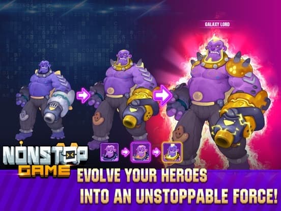 Nonstop Game: Cyber Raid screenshot 4