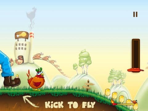 Rocket Chicken (Fly Without Wings) screenshot 2