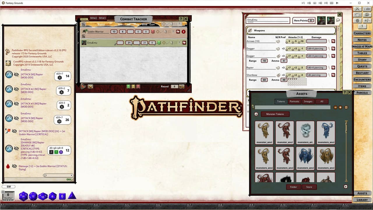 Fantasy Grounds Unity screenshot 4