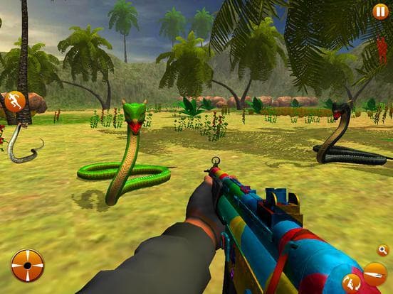 Angry Snake Attack: Shoot Snake With Sniper Gun screenshot 2