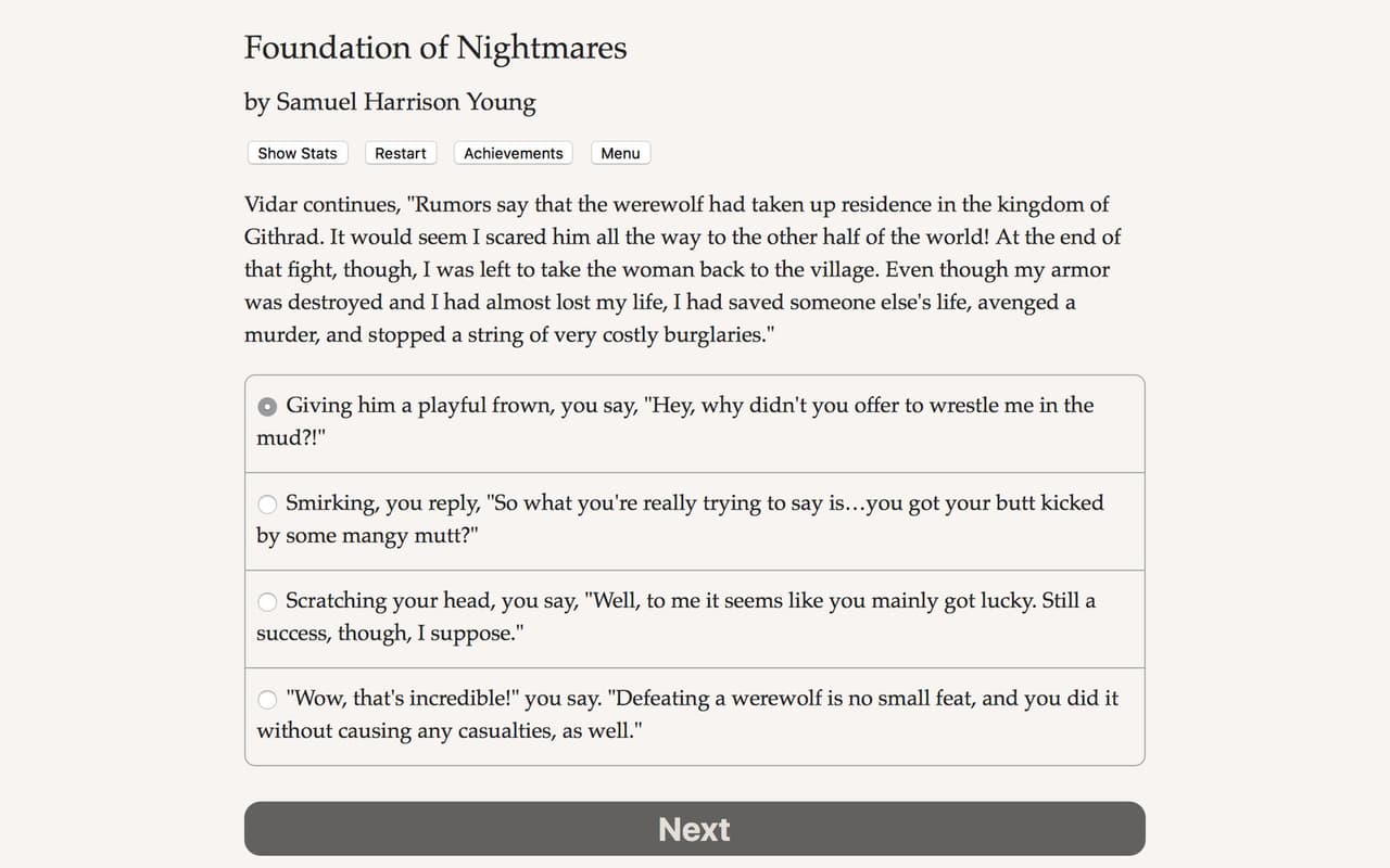 Foundation of Nightmares screenshot 5