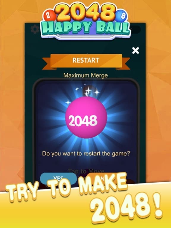 Happy Ball 2048