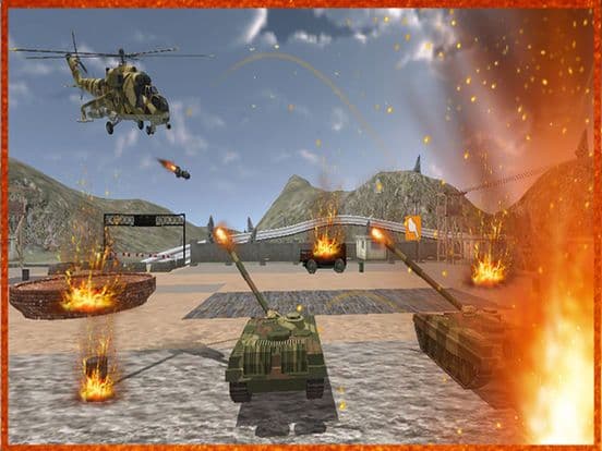 Stealth Helicopter Gunship War – Modern air counter strike navy fighter game screenshot 2