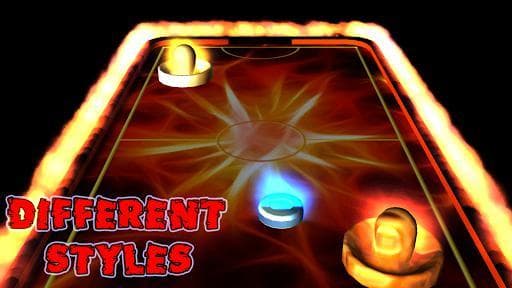 Air Hockey - War of Elements screenshot 4
