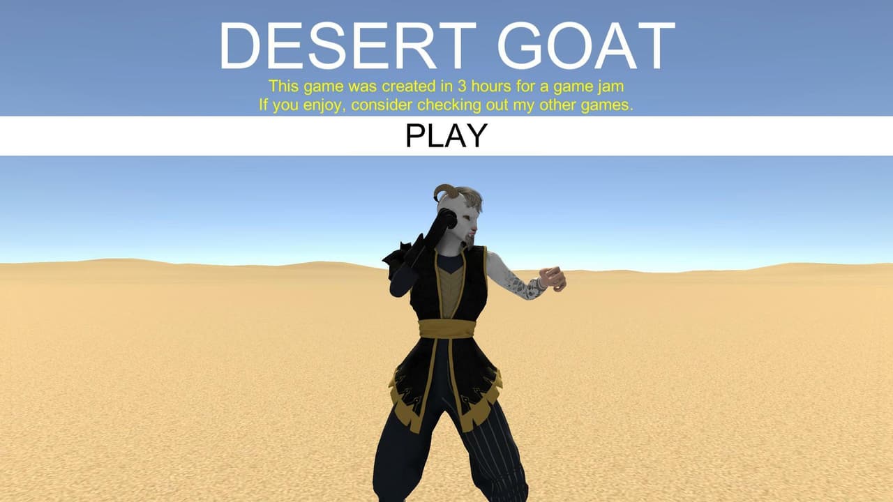 Desert GOAT | Fighting Game Jam Game screenshot 3