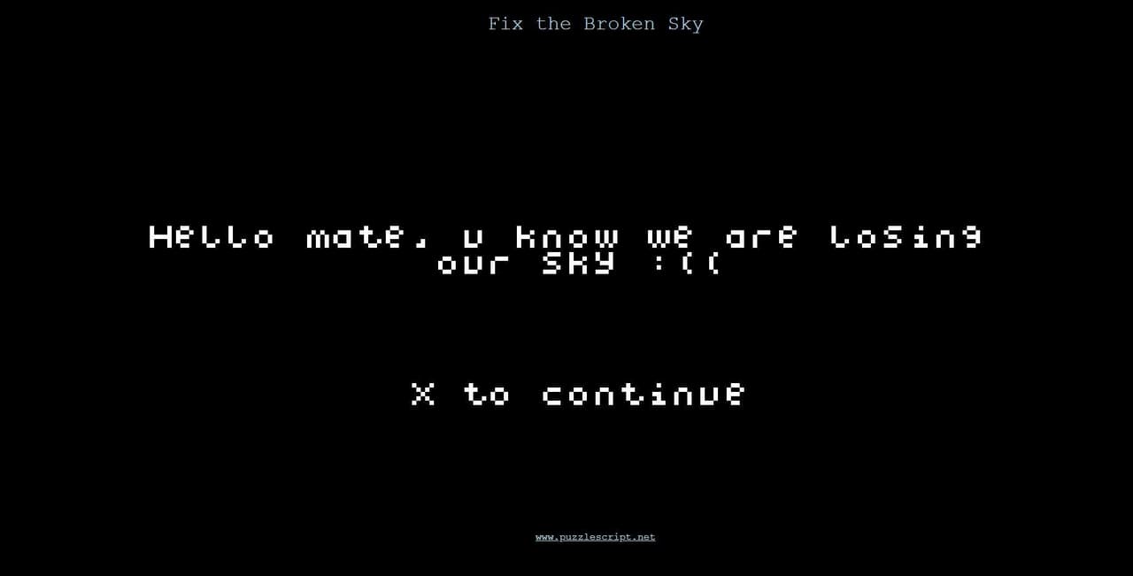 Fix the Broken Sky