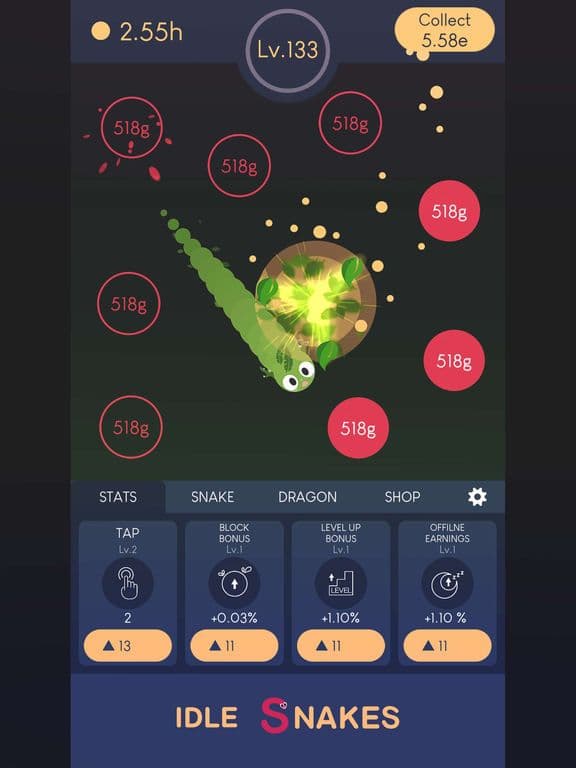 Idle Snakes-Control Balls screenshot 3
