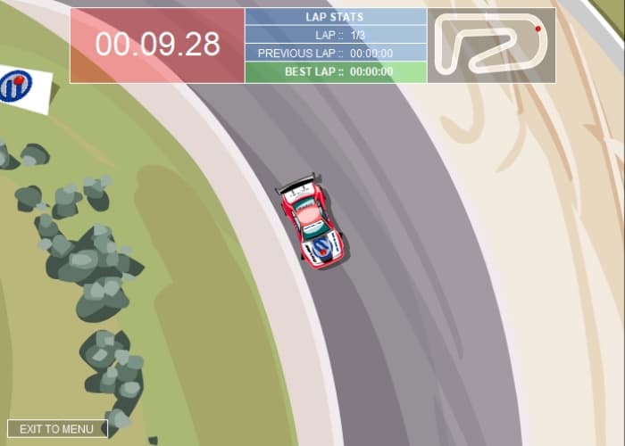 2D Racing game (2008) screenshot 2