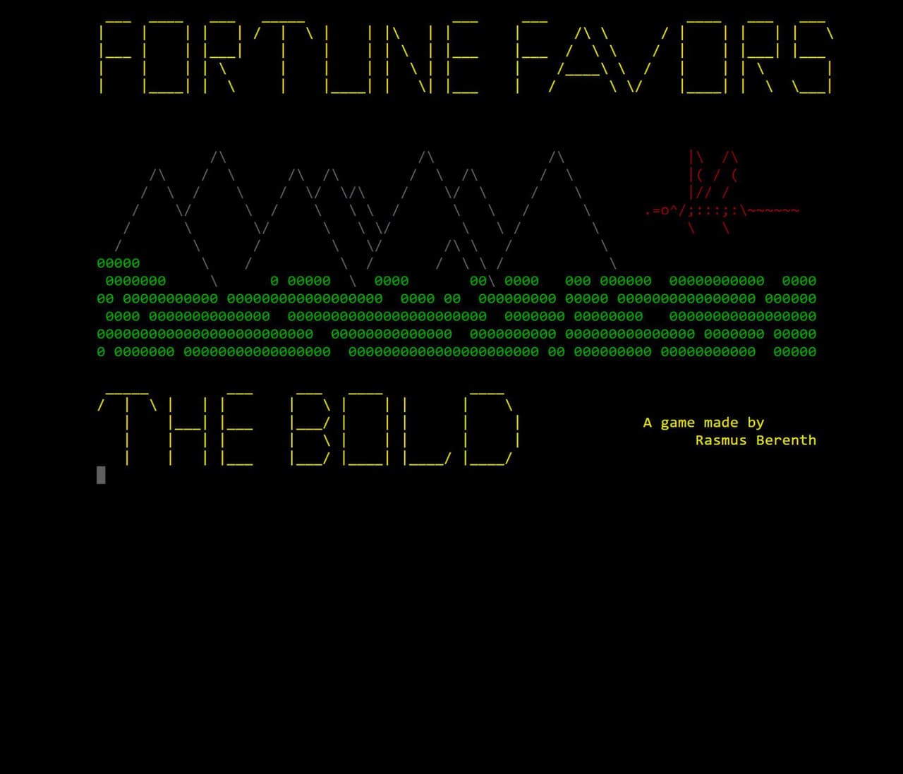Fortune favors the bold screenshot 2