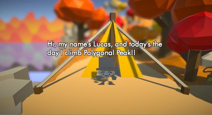 Polygonal Peak DEMO screenshot 3