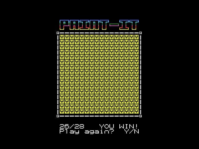Paint-it for MSX