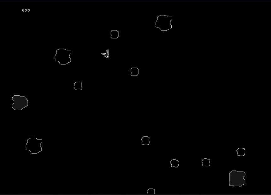 Asteroids (clone) screenshot 2