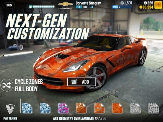 CSR Racing 2 screenshot 4