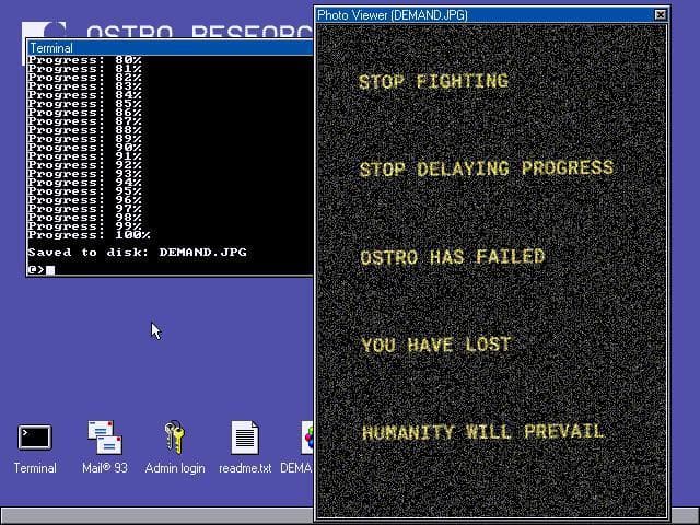 OSTRO - A System Investigation screenshot 3