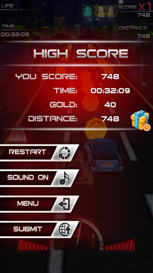 Dark Racer 3D screenshot 4