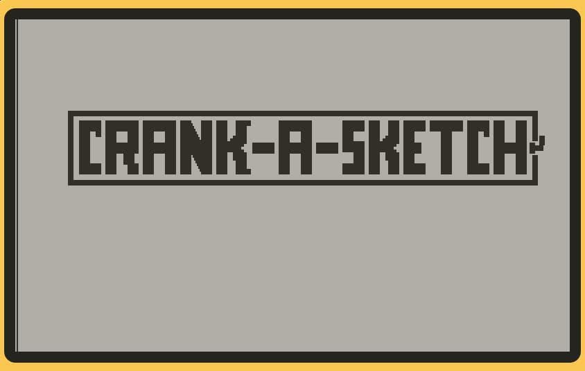 Crank-A-Sketch