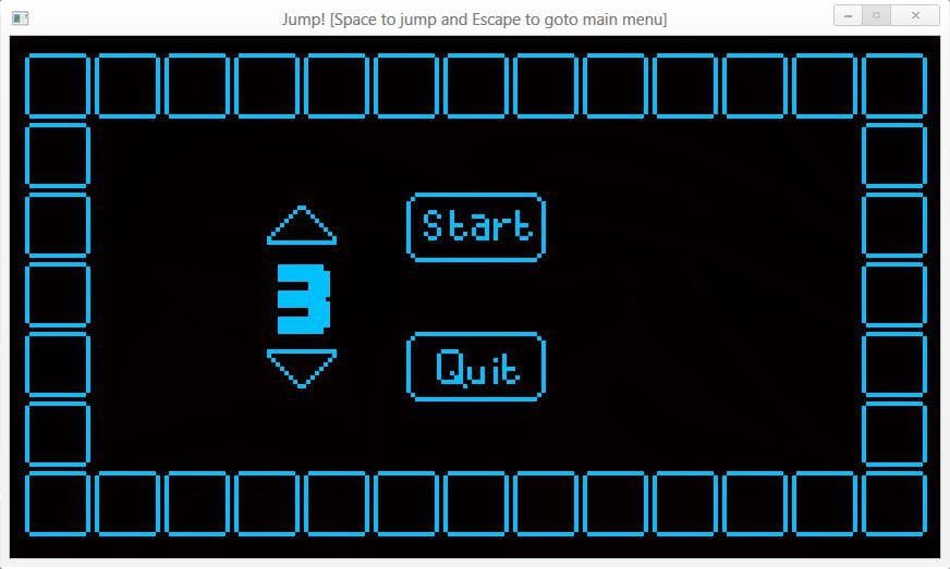 Jump! [2D Neon Platformer]