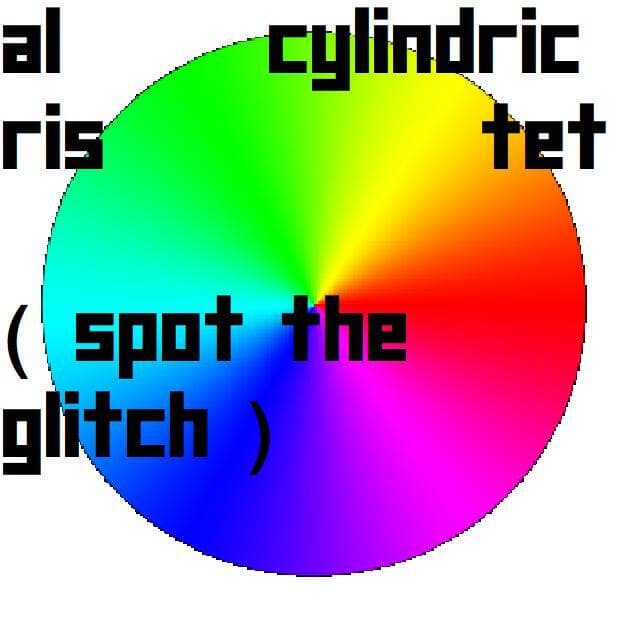 Cylindrical Tetris (Spot The Glitch)