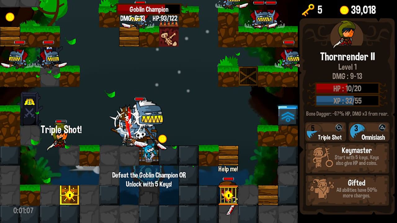 Vertical Drop Heroes HD screenshot 5