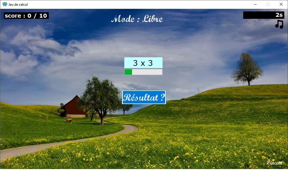Jeu de calcul screenshot 3