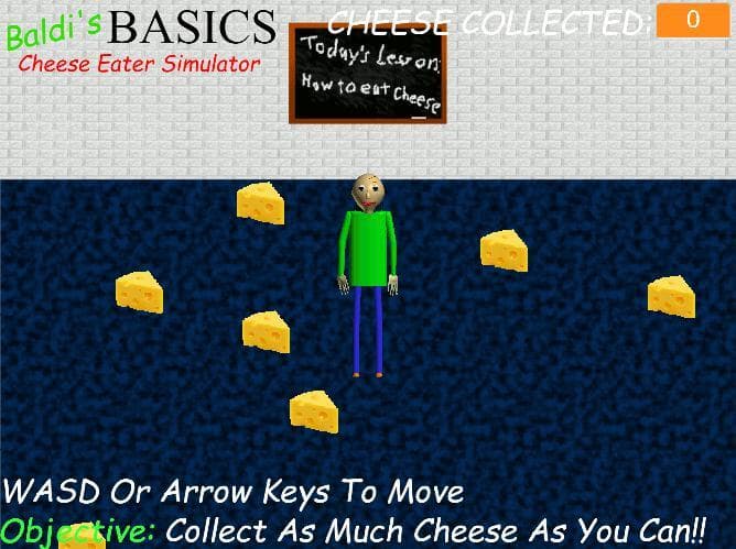 Baldis Basics Cheese Eater Simulator screenshot 2
