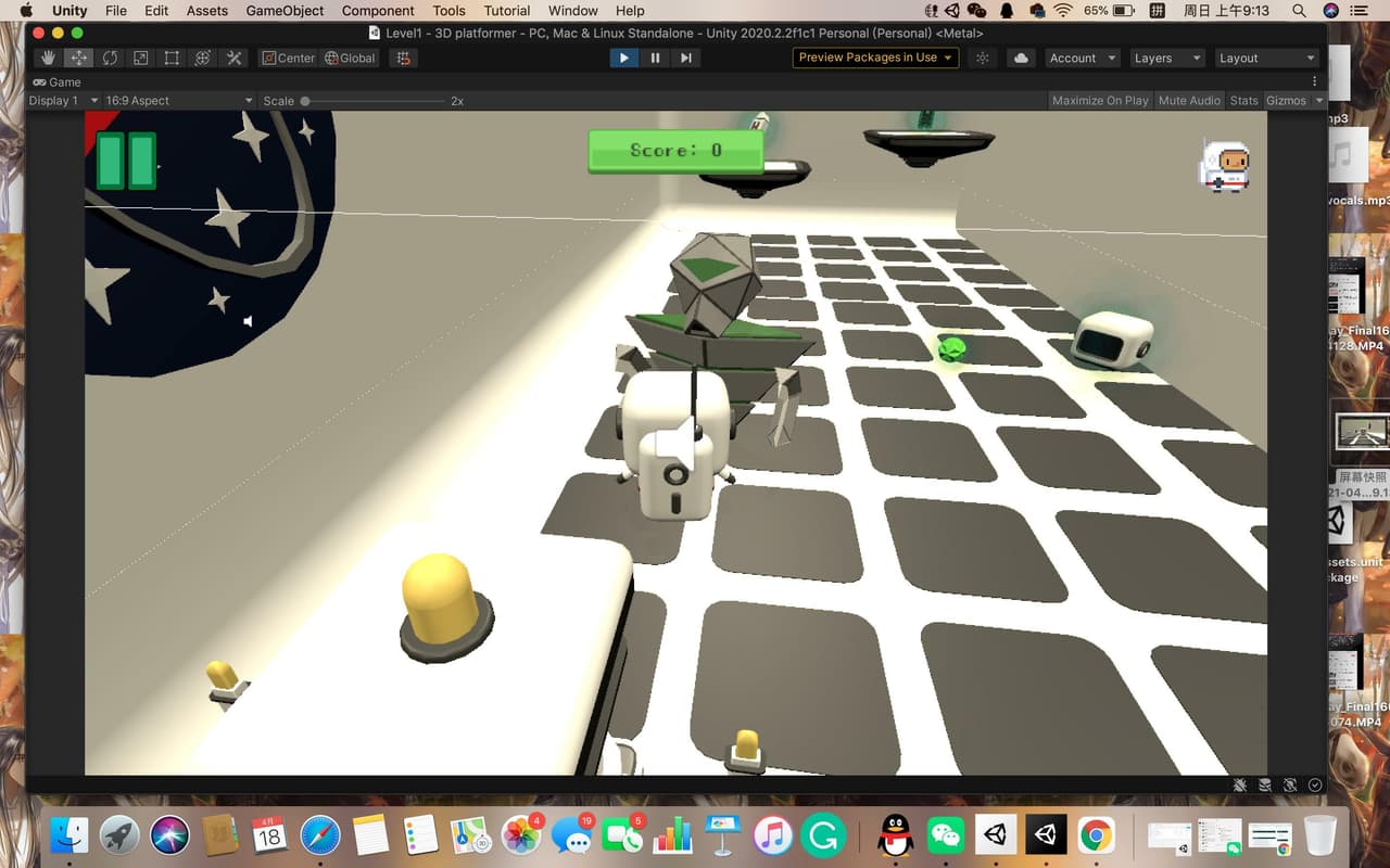 3D Platformer (sunxirui)