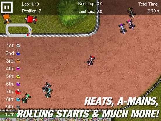 Dirt Racing 2 Sprint Car Game