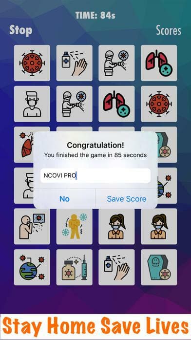 NCOVI Memory Game screenshot 4