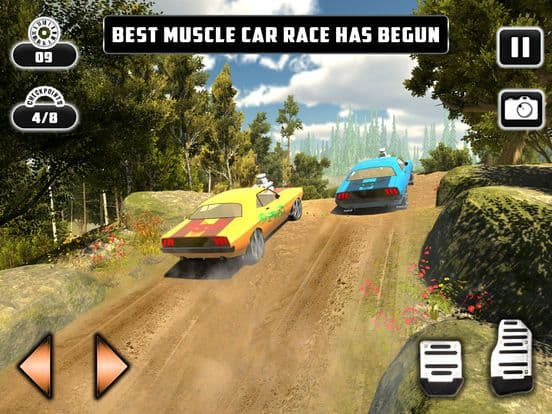 Muscle Car Race Traffic Games screenshot 5