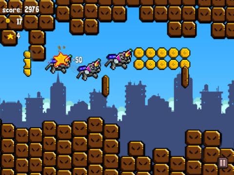 Unicorn-Cat Ruined My Life: Impossible Magic Rainbow Side-Scroller Survival On A Crazy Little Adventure screenshot 2