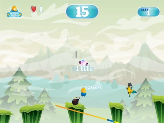 King the Yellow Jumpy Kid - Jump from Land to Land screenshot 5