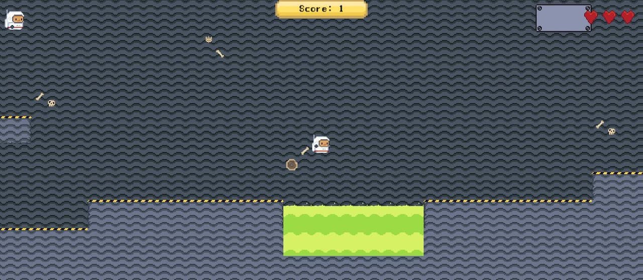 Space Platformer (Rock-Sock)