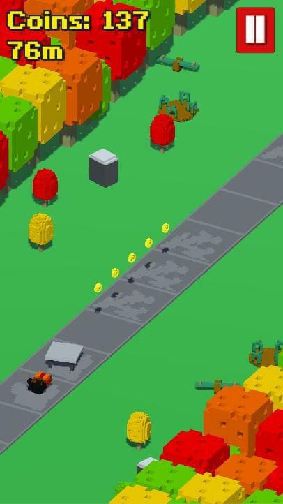 Endless Voxel Runner Demo screenshot 3