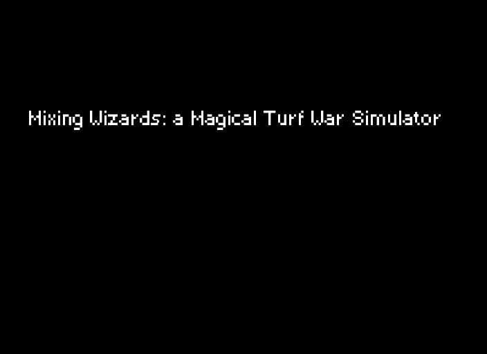 Mixing Wizards: A Magical Turf Wars Simulator screenshot 2