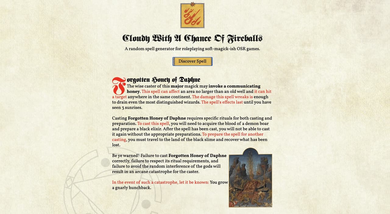 Cloudy With A Chance Of Fireballs screenshot 2