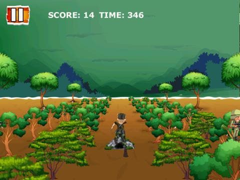 Army Soldier Jungle Battle Escape screenshot 5