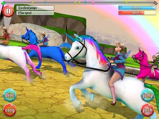 Ultimate Unicorn Dash 3D screenshot 2