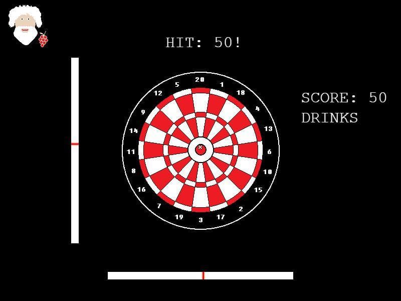 Dionysus Drinking Darts