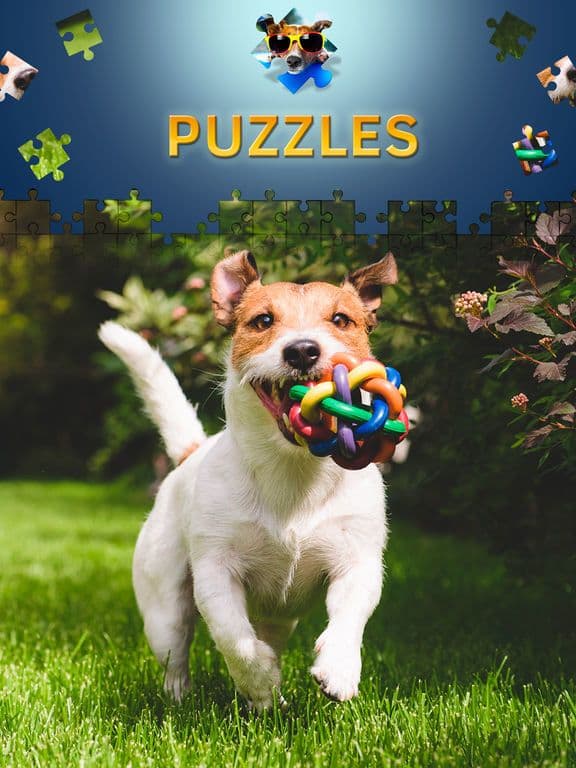 Dogs Jigsaw Puzzle Game free screenshot 2