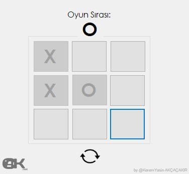 XOX Game (C#) screenshot 3