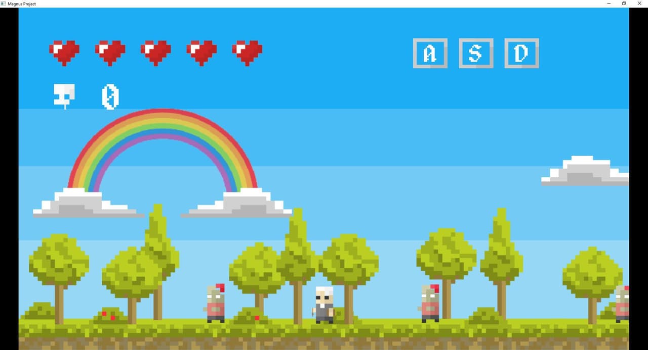 Magnus, Arcade action screenshot 2